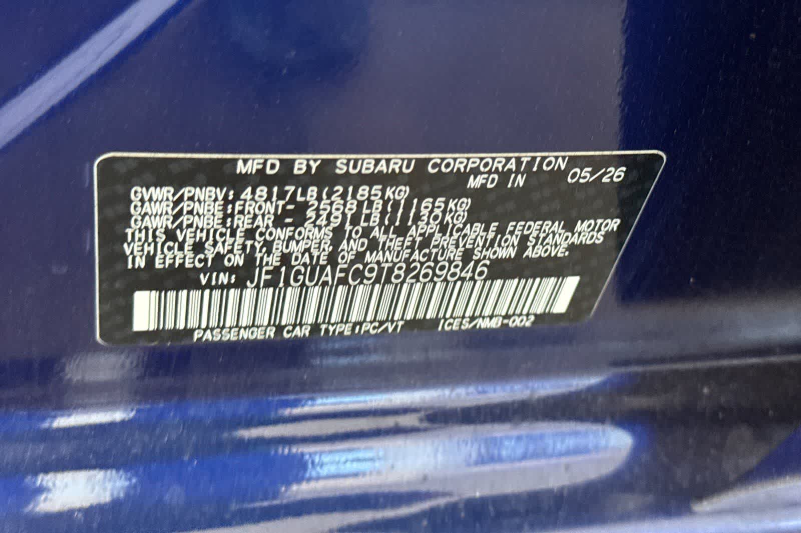 2026 Subaru Impreza Sport