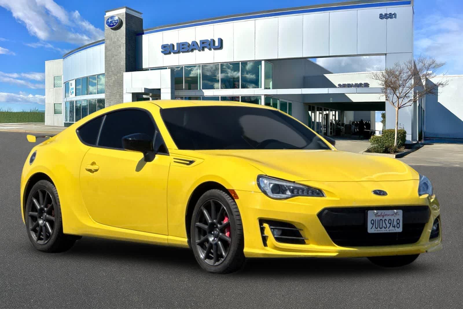 2017 Subaru BRZ Series.Yellow