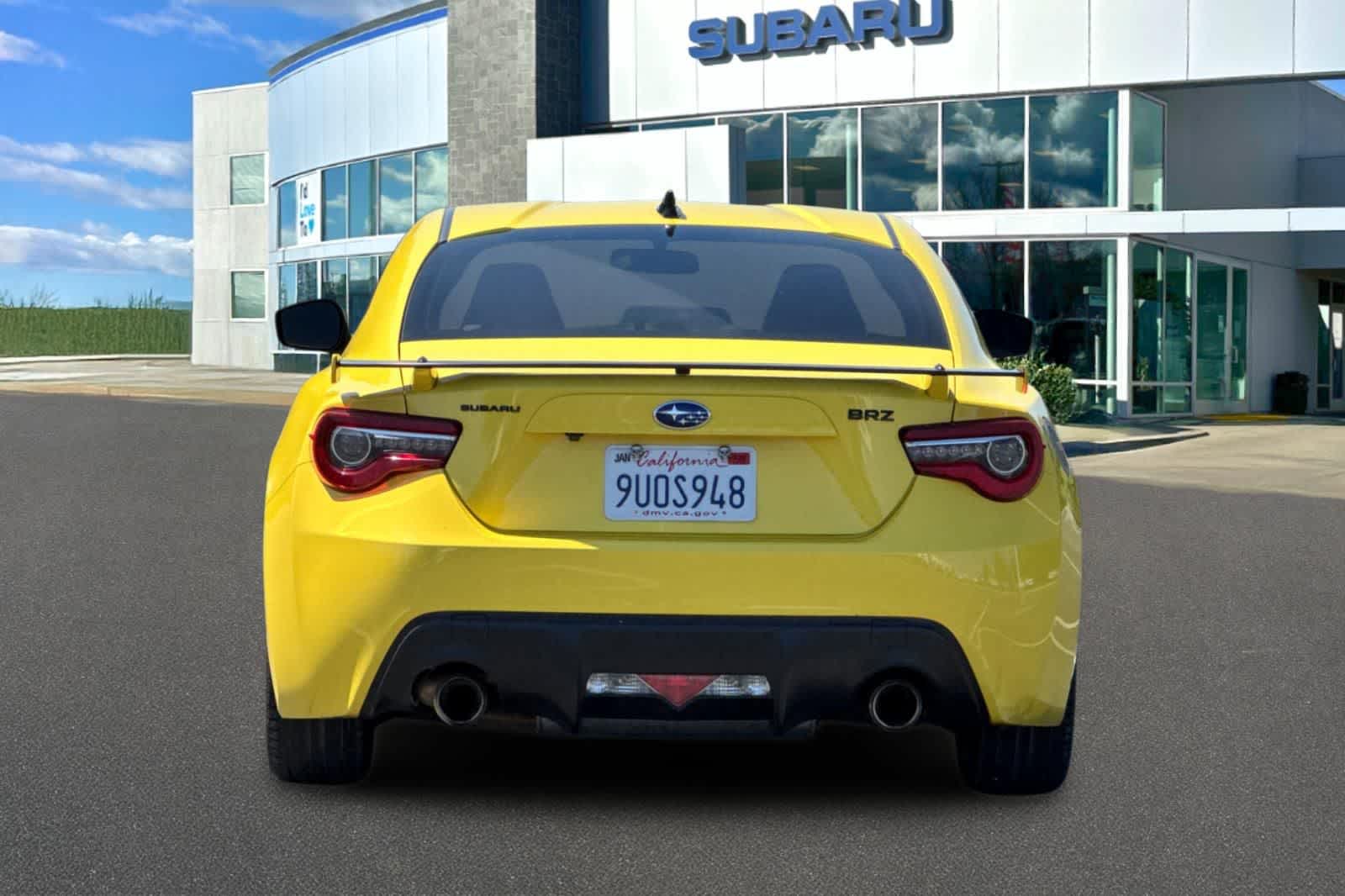 2017 Subaru BRZ Series.Yellow