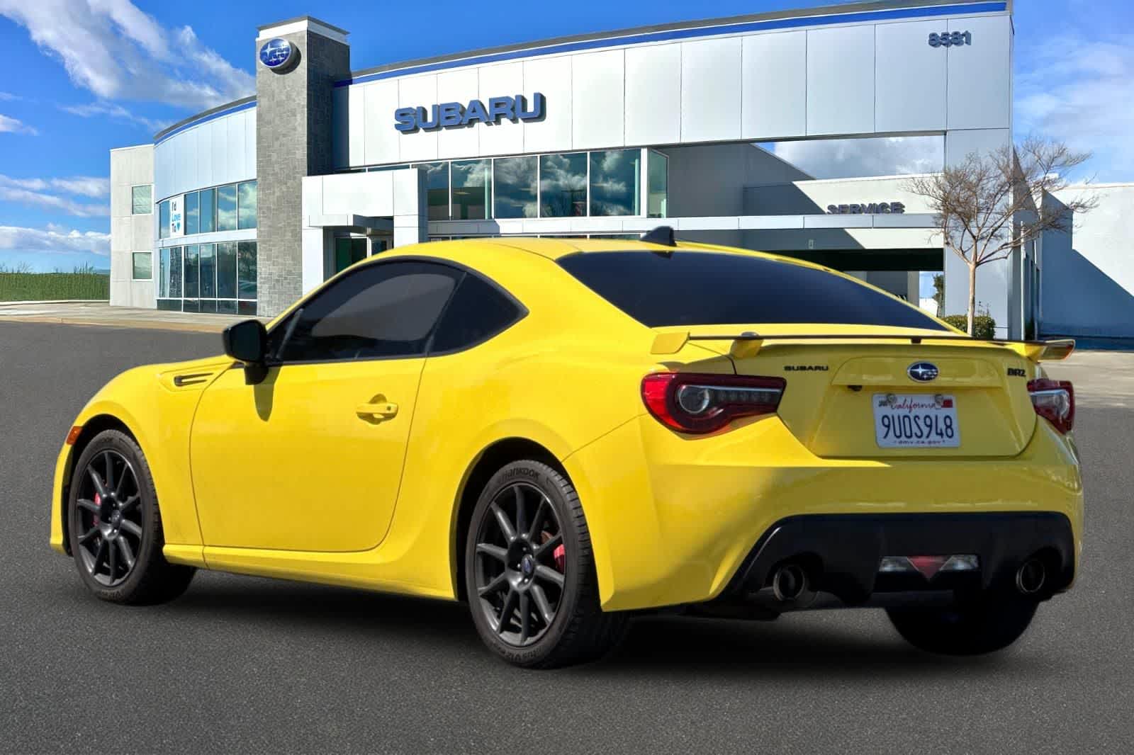 2017 Subaru BRZ Series.Yellow