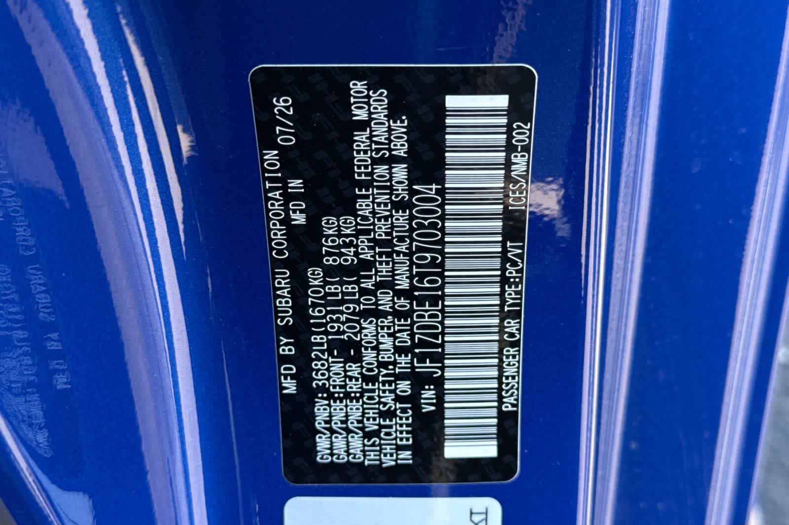 2026 Subaru BRZ Limited