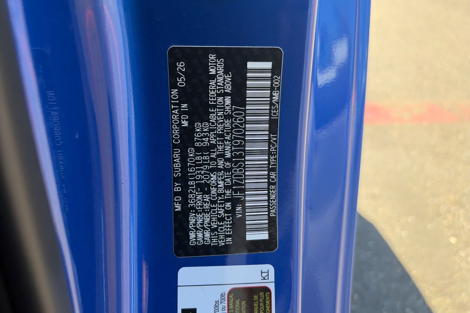2026 Subaru BRZ tS