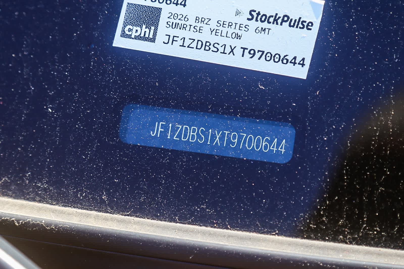 2026 Subaru BRZ Series.Yellow