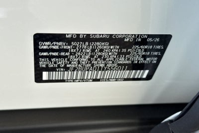 2026 Subaru Outback Premium