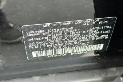 2026 Subaru Outback Premium