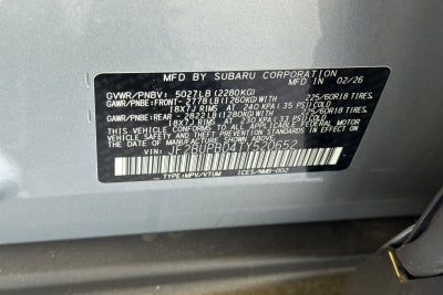 2026 Subaru Outback Premium