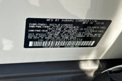 2026 Subaru Outback Premium
