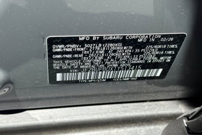 2026 Subaru Outback Premium