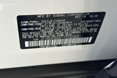 2026 Subaru Outback Premium