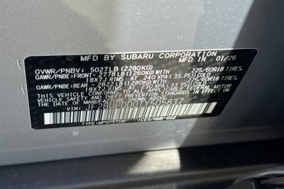2026 Subaru Outback Limited