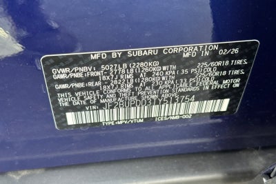 2026 Subaru Outback Limited