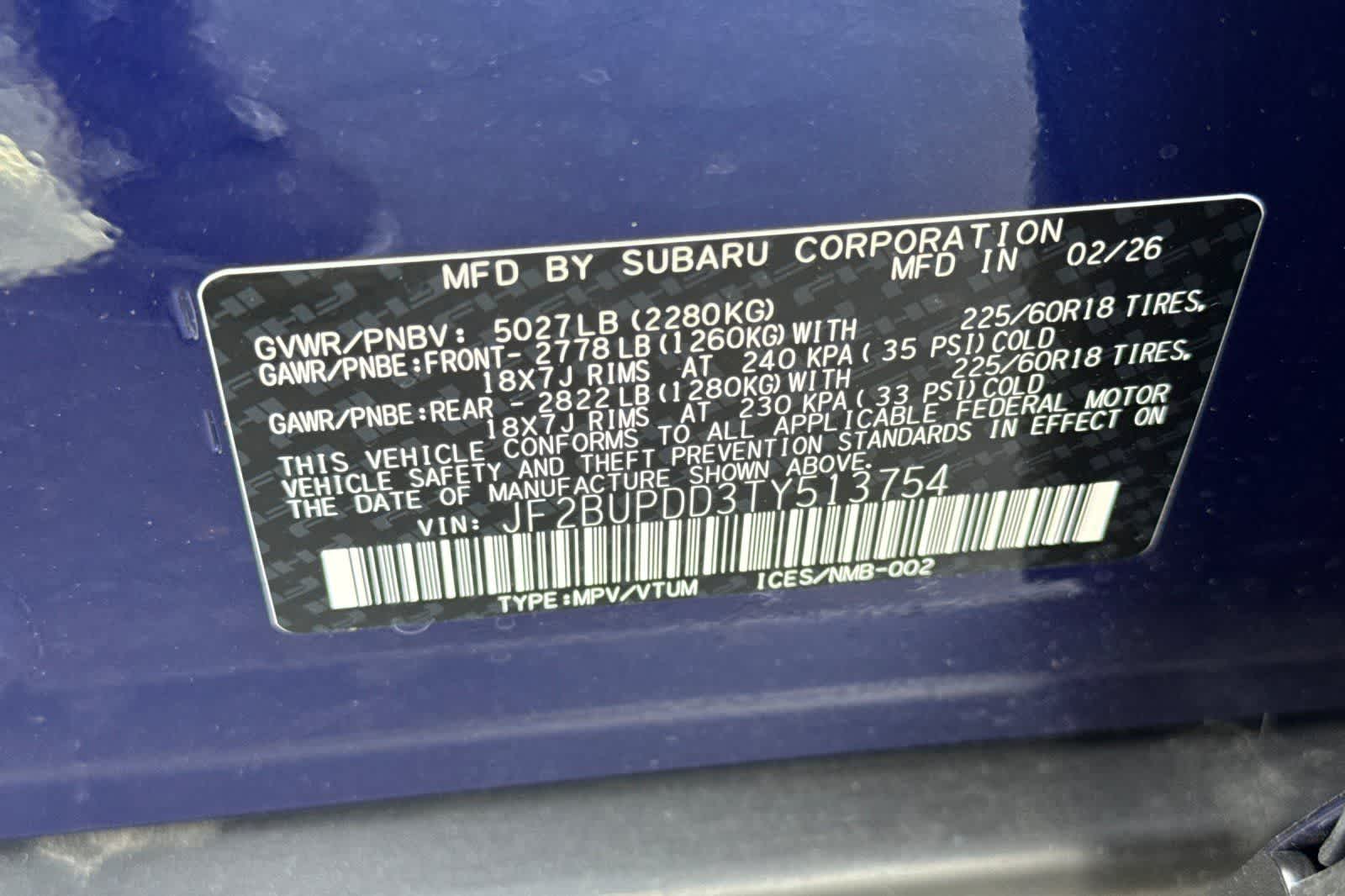 2026 Subaru Outback Limited