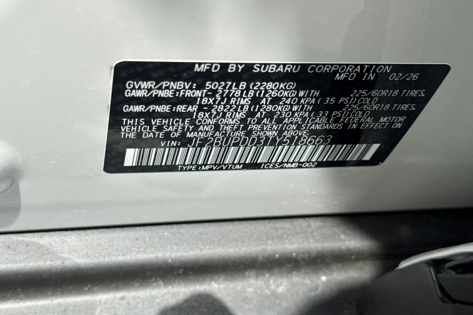 2026 Subaru Outback Limited