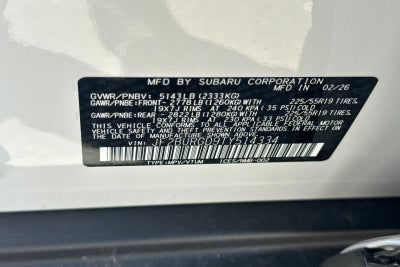 2026 Subaru Outback Limited XT