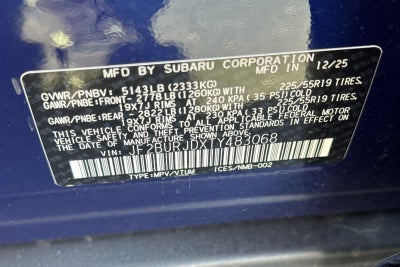 2026 Subaru Outback Touring XT