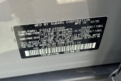 2026 Subaru Outback Wilderness