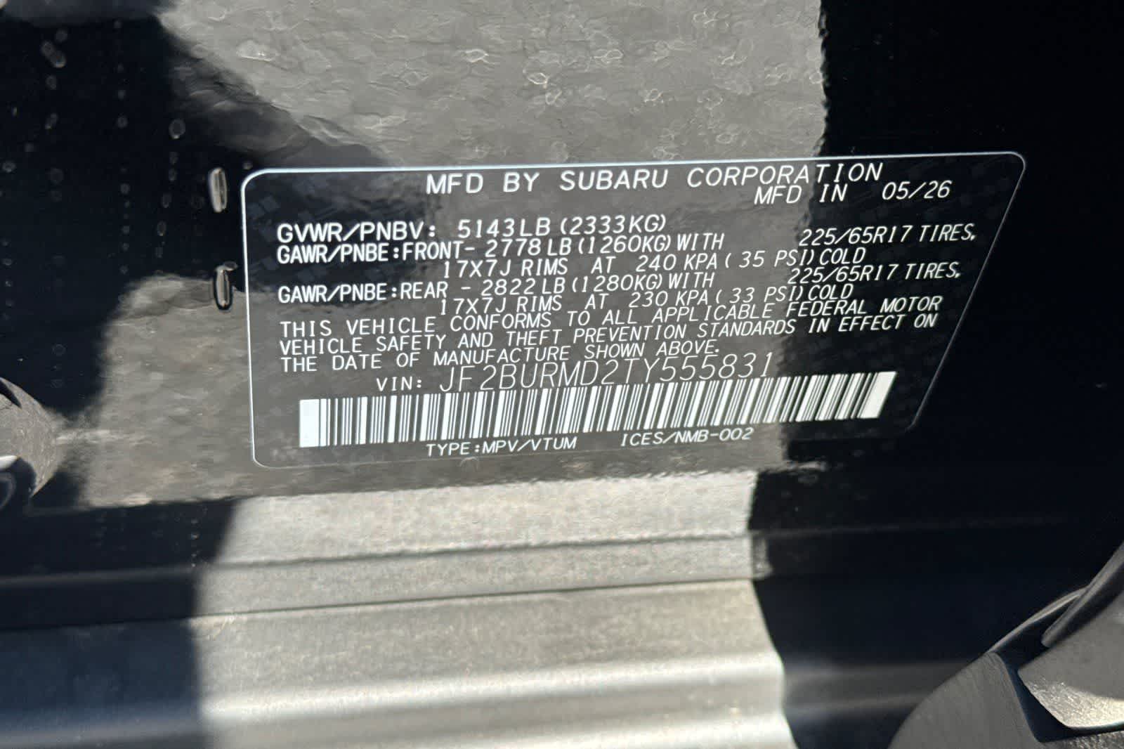 2026 Subaru Outback Wilderness