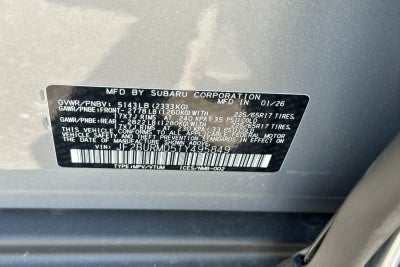 2026 Subaru Outback Wilderness