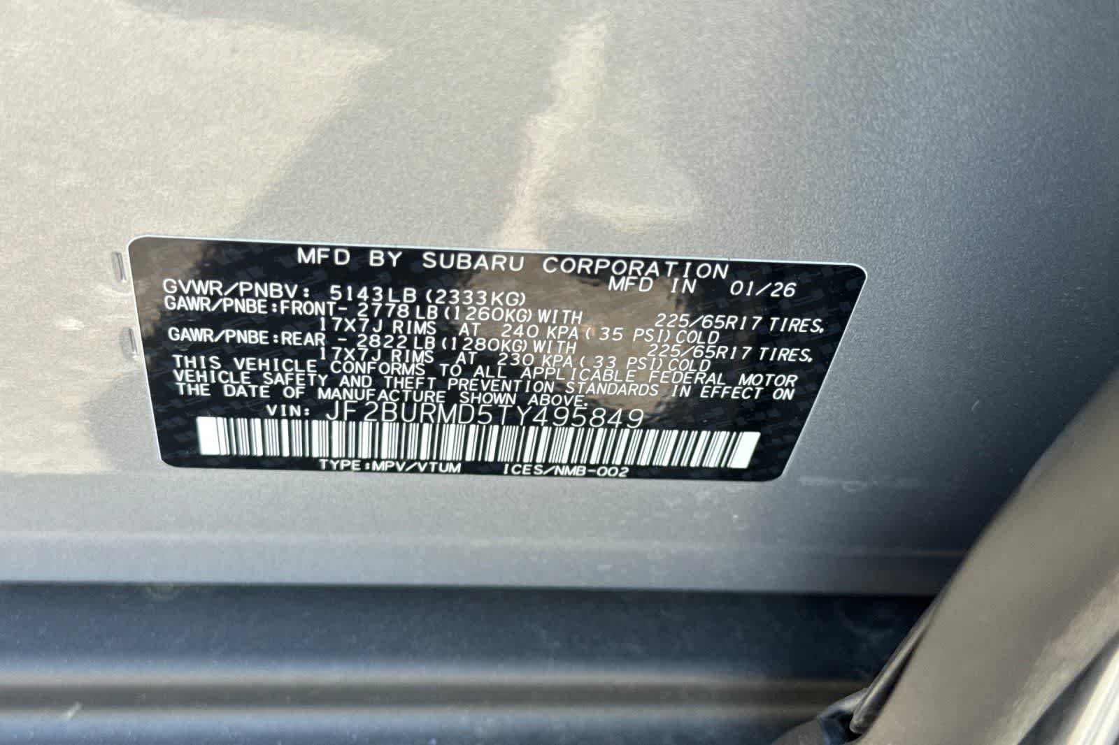 2026 Subaru Outback Wilderness