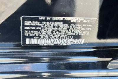 2020 Subaru Crosstrek Limited