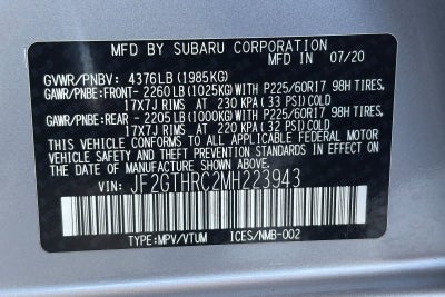 2021 Subaru Crosstrek Sport