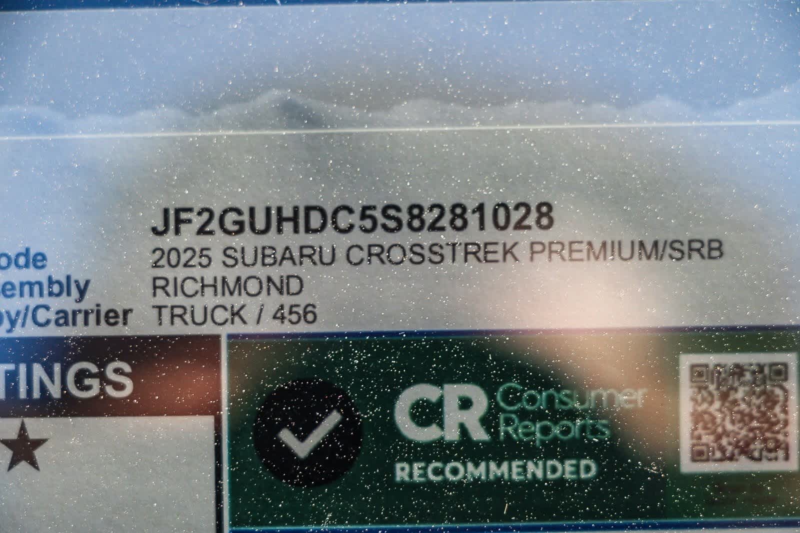 2025 Subaru Crosstrek Premium