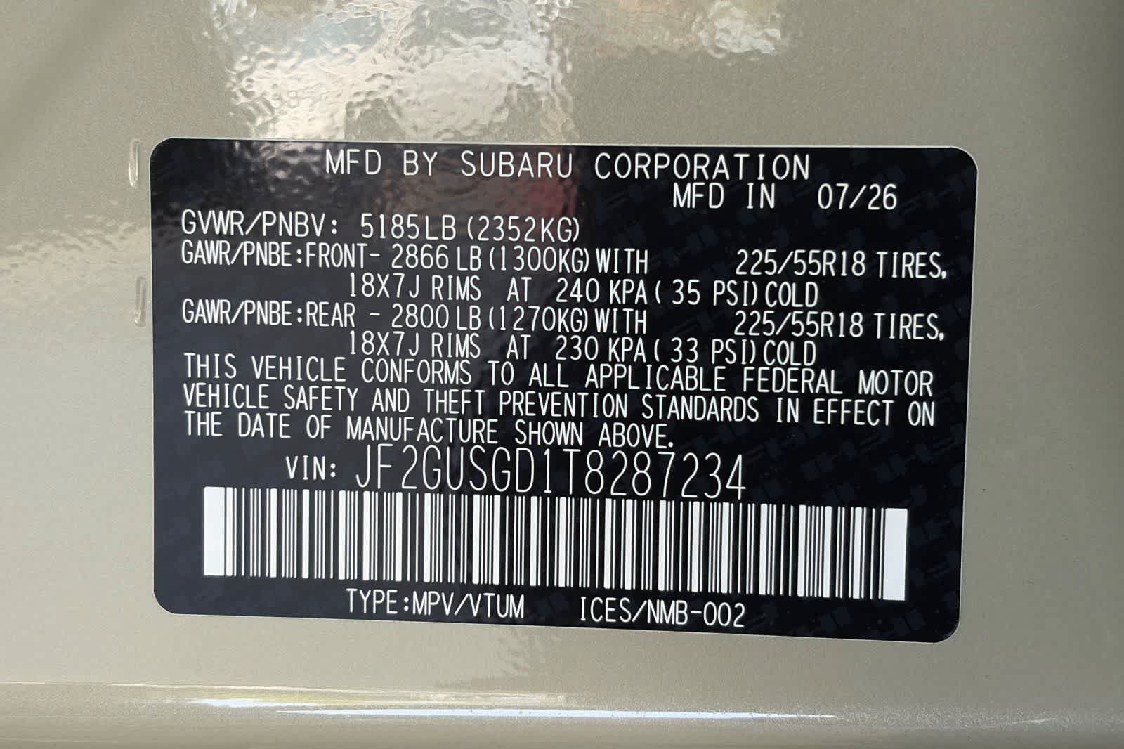 2026 Subaru Crosstrek Sport Hybrid