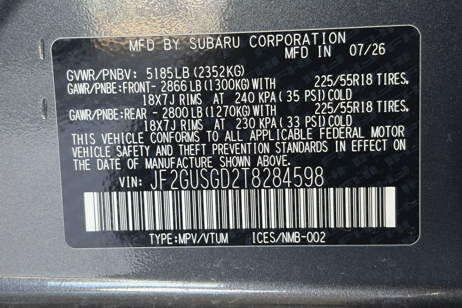 2026 Subaru Crosstrek Sport Hybrid