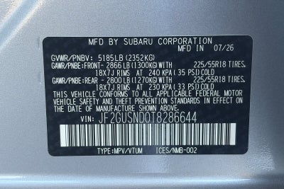 2026 Subaru Crosstrek Limited Hybrid