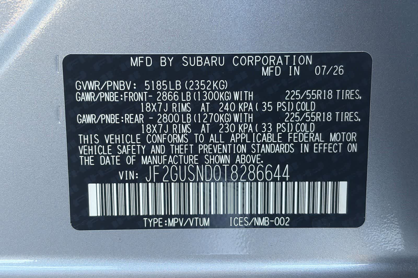 2026 Subaru Crosstrek Limited Hybrid