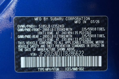 2026 Subaru Crosstrek Limited Hybrid