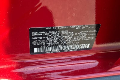2026 Subaru Crosstrek Limited Hybrid