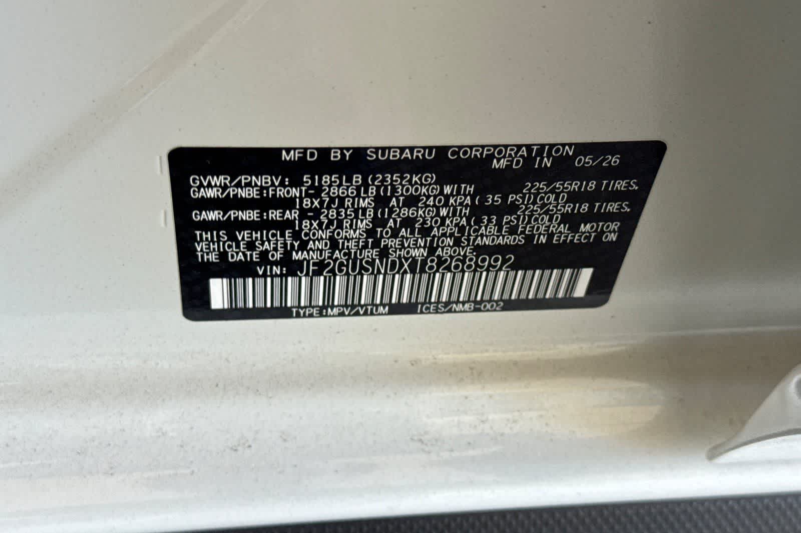 2026 Subaru Crosstrek Limited Hybrid