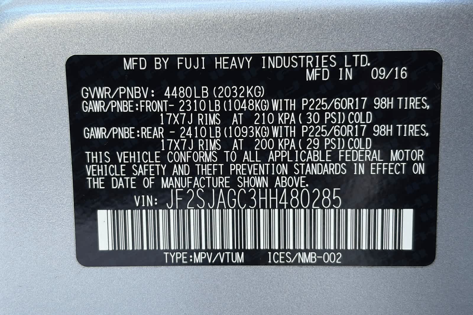 2017 Subaru Forester Premium
