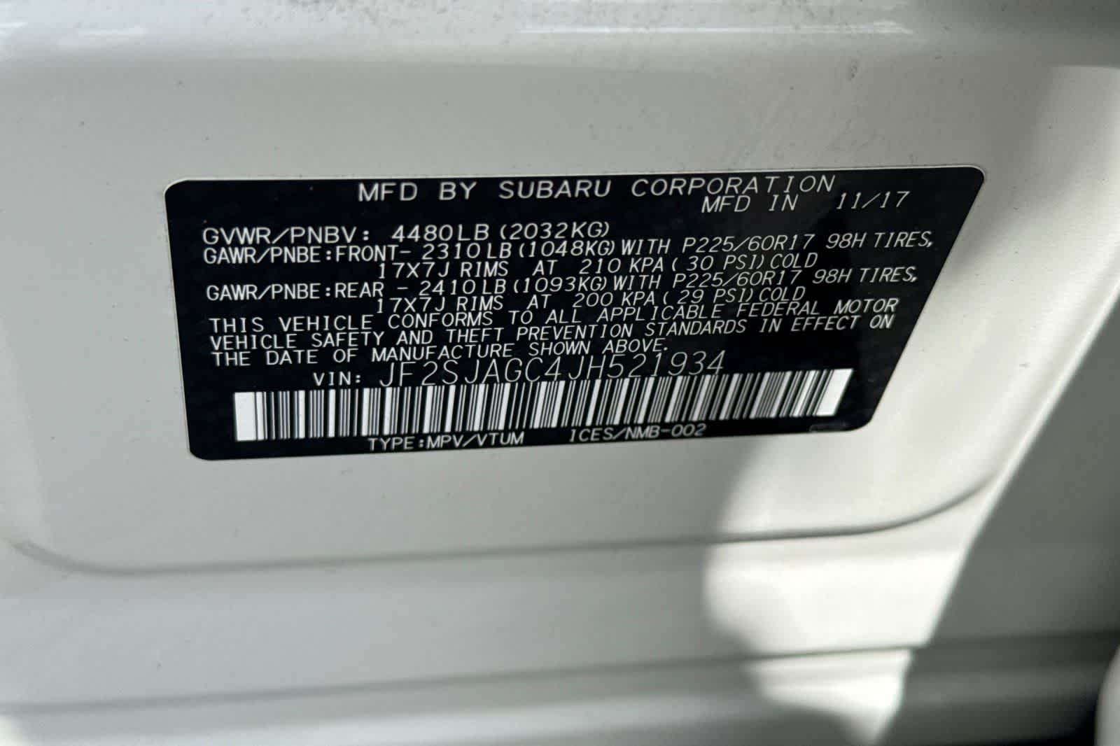 2018 Subaru Forester Premium