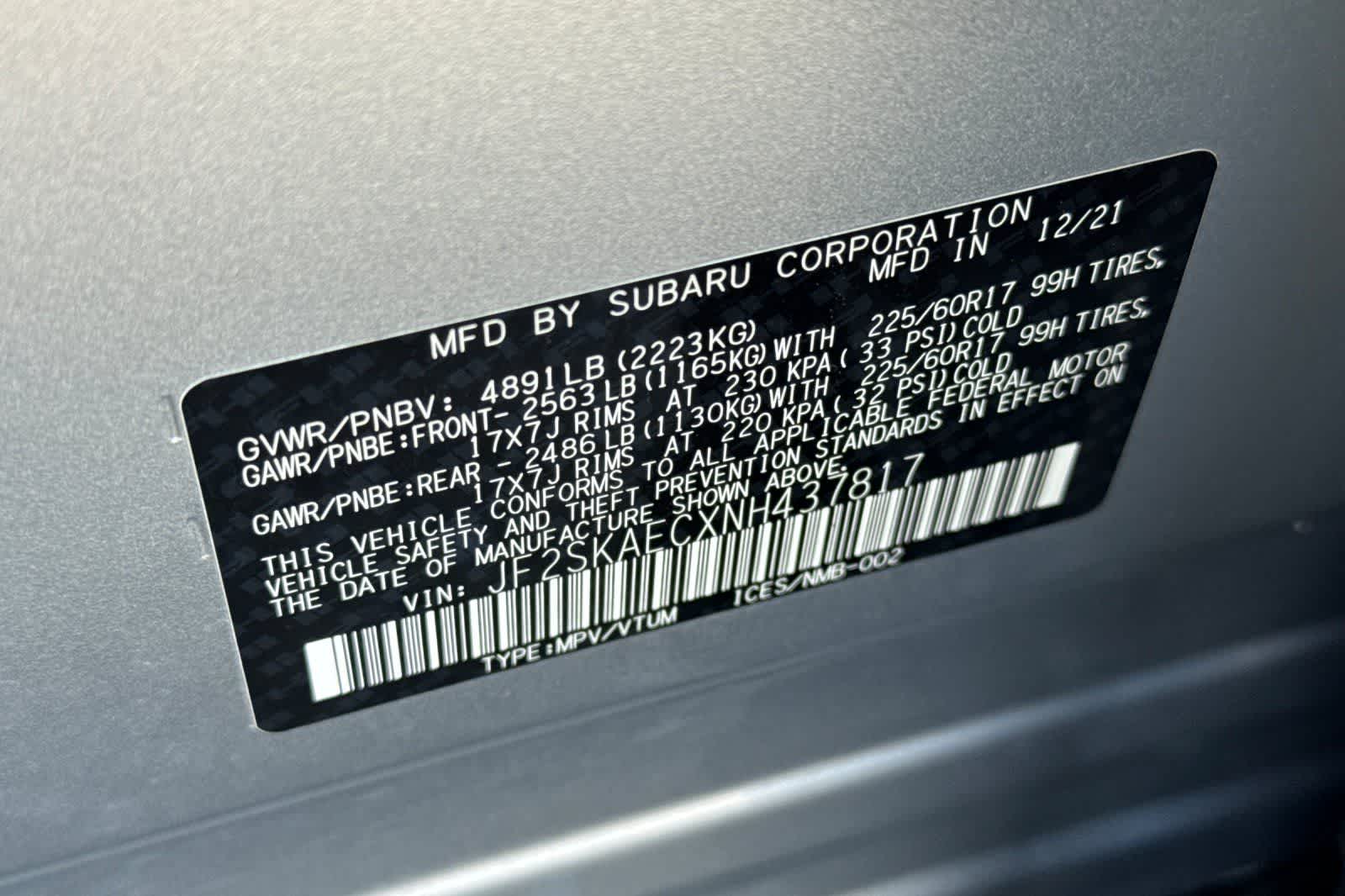 2022 Subaru Forester Premium