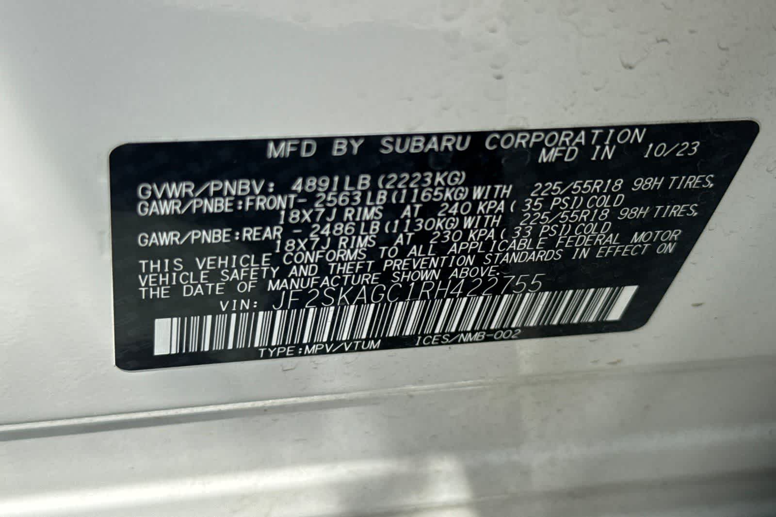 2024 Subaru Forester Sport