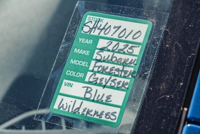 2025 Subaru Forester Wilderness