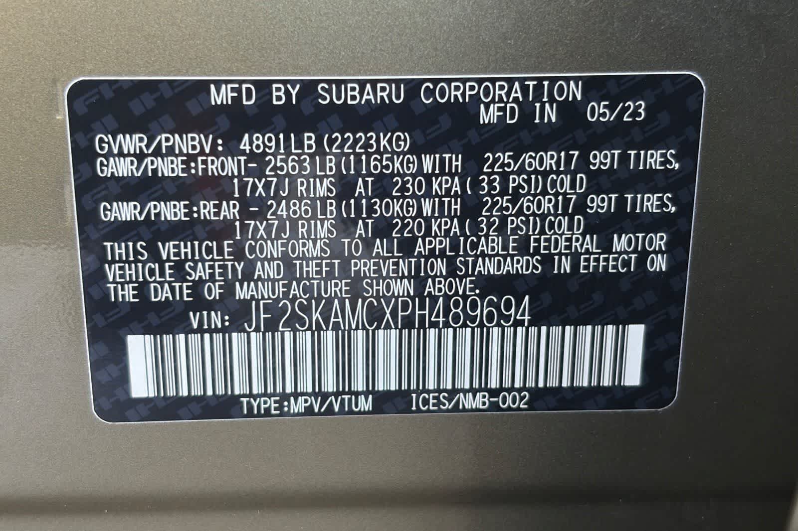 2023 Subaru Forester Wilderness