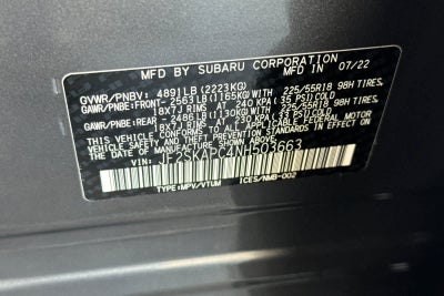 2022 Subaru Forester Limited