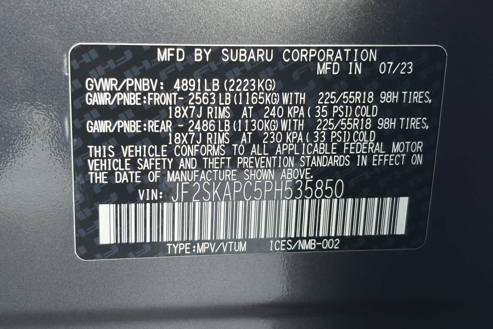 2023 Subaru Forester Limited