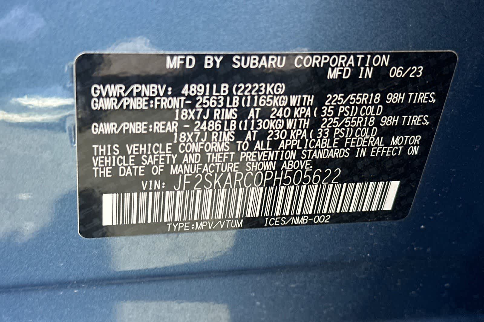 2023 Subaru Forester Touring