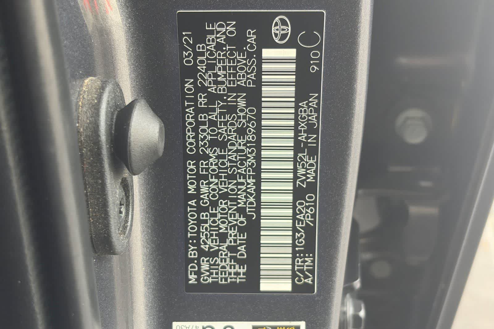 2021 Toyota Prius Prime Limited