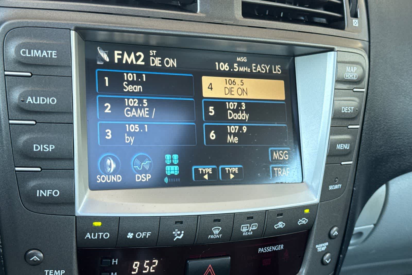 2007 Lexus IS 250 4dr Sport Sdn Manual RWD