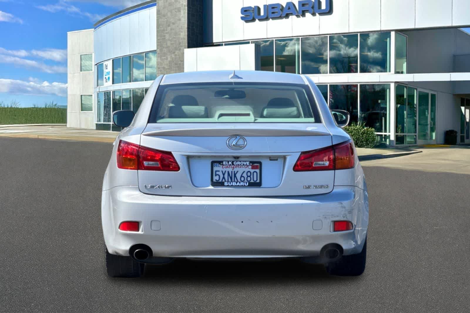 2007 Lexus IS 250 4dr Sport Sdn Manual RWD