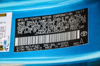 2018 Toyota Corolla iM CVT (Natl)