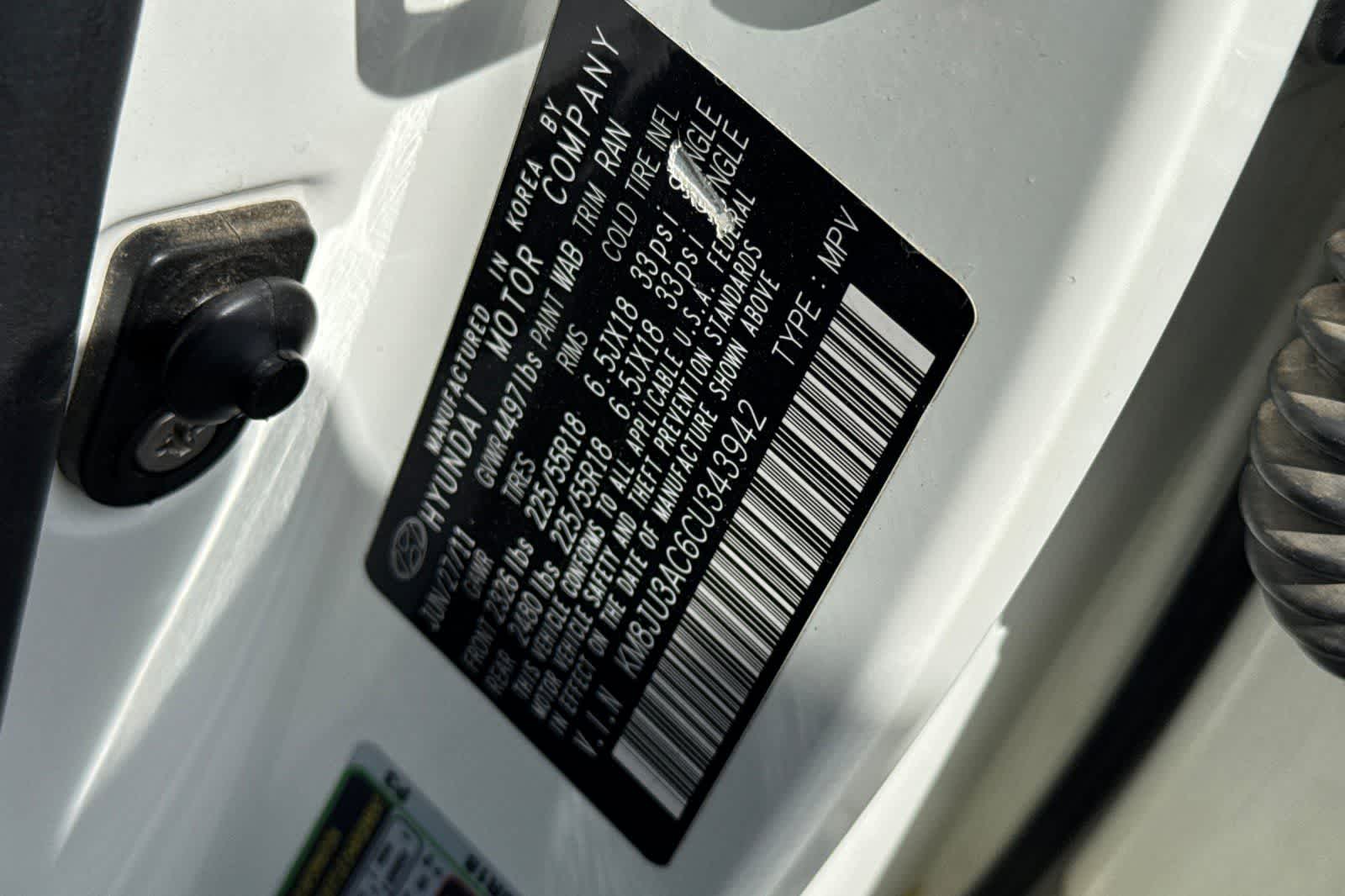 2012 Hyundai Tucson Limited PZEV