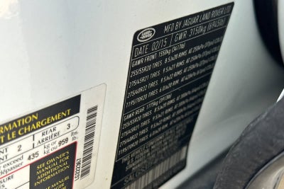 2015 Land Rover Range Rover Supercharged