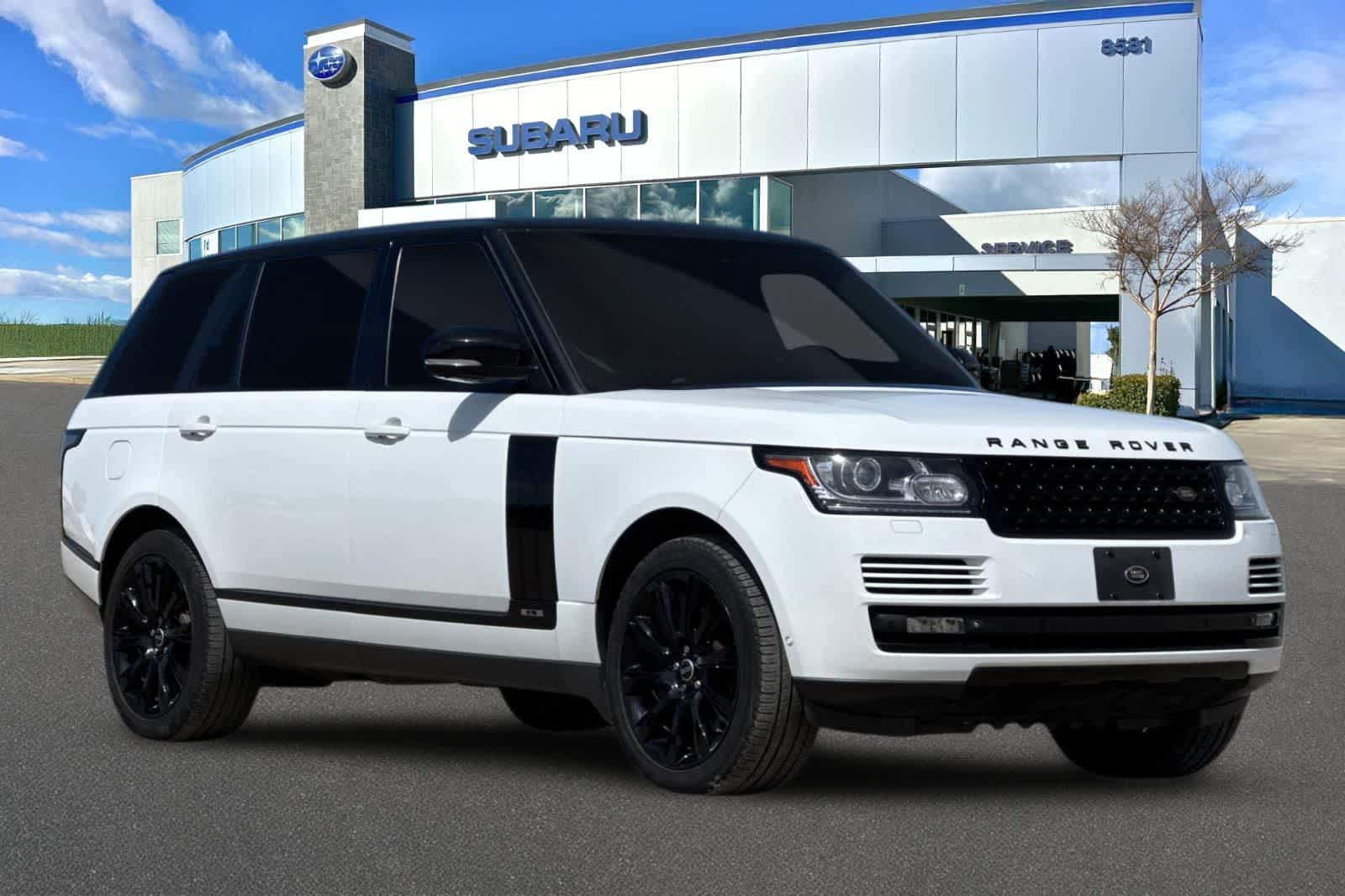 2015 Land Rover Range Rover Supercharged