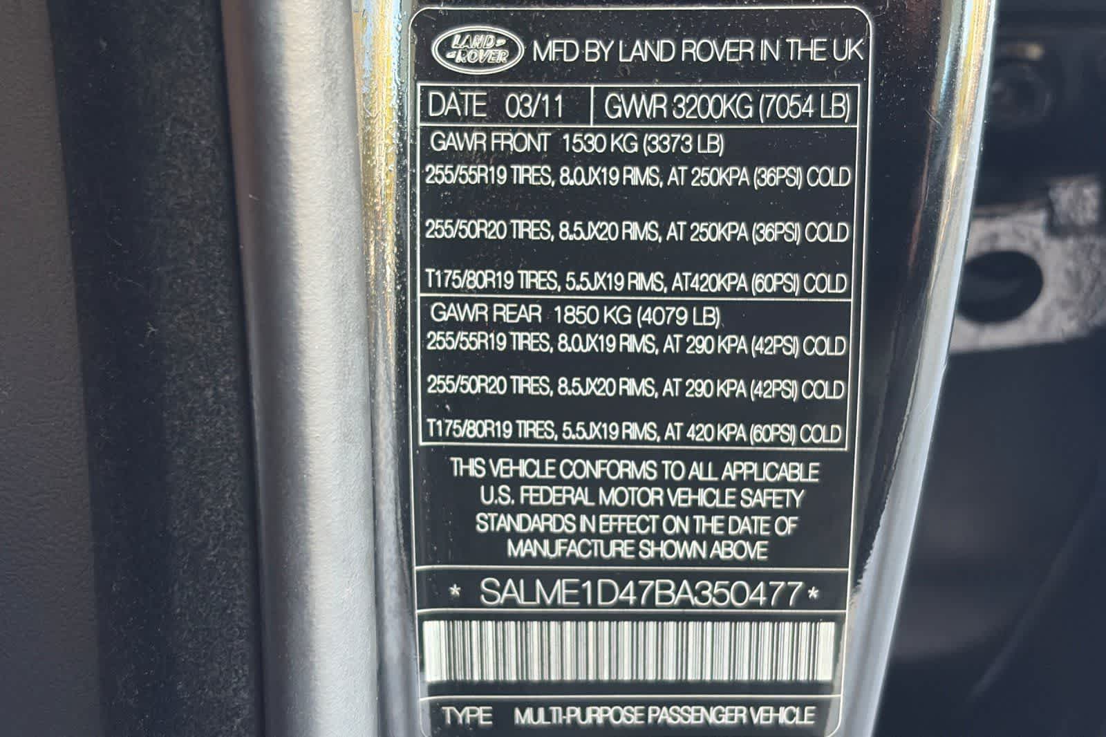 2011 Land Rover Range Rover HSE